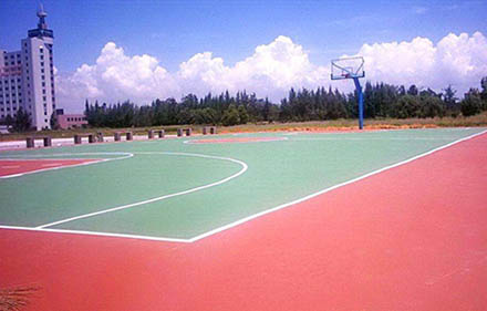 環(huán)氧地坪施工公司講下什么地坪漆適合球場(chǎng)施工？